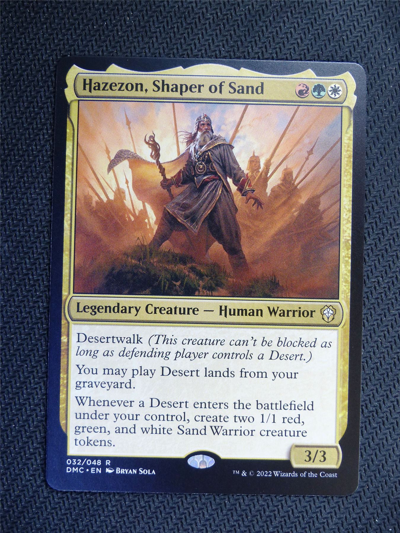 Hazezon Shaper of Sand - Dominaria United - Mtg Card #7VD