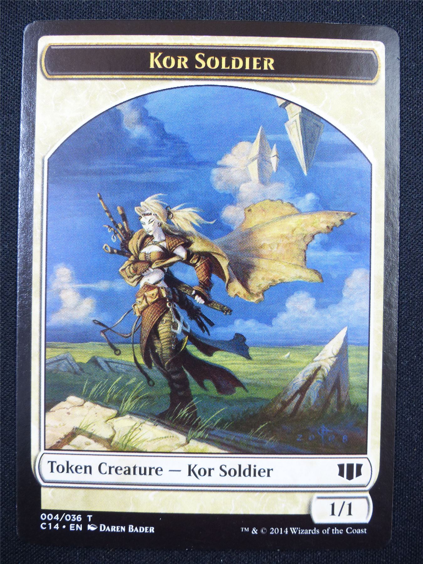 Kor Soldier Token - Mtg Card #2CA