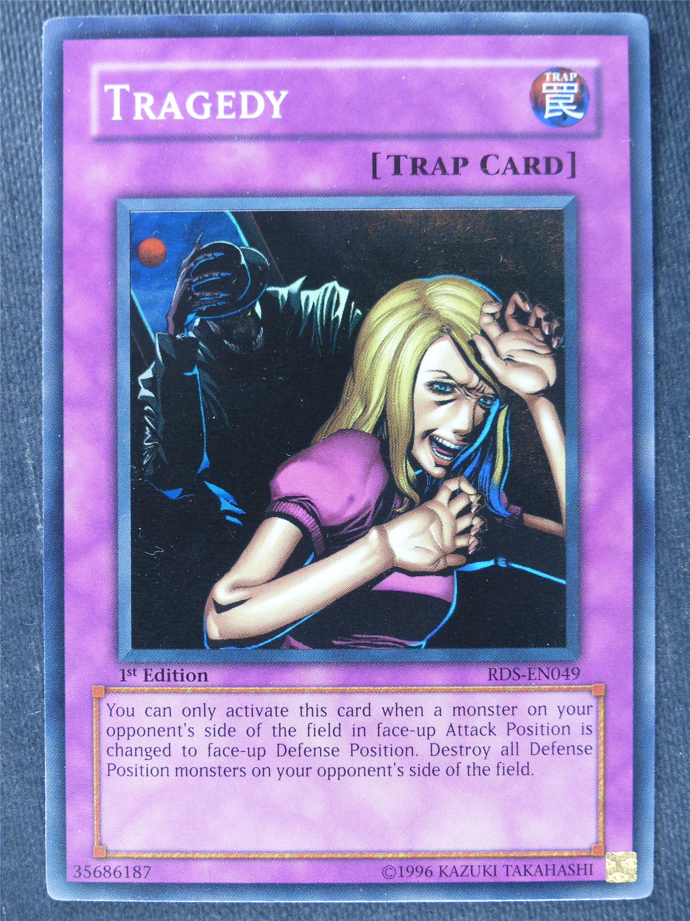 Tragedy RDS Super Rare - 1st ed - Yugioh Cards #106