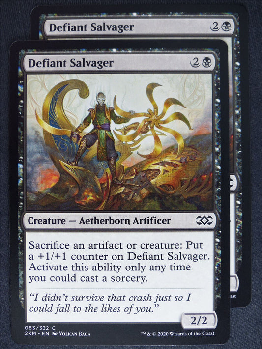 Defiant Salvager x2 - Double Masters - Mtg Magic Cards #71