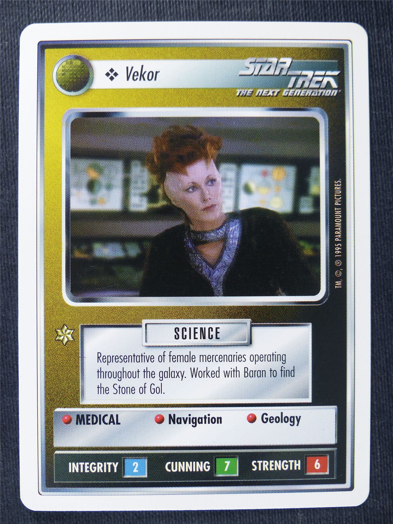 Vekor - NG - Star Trek Cards #125