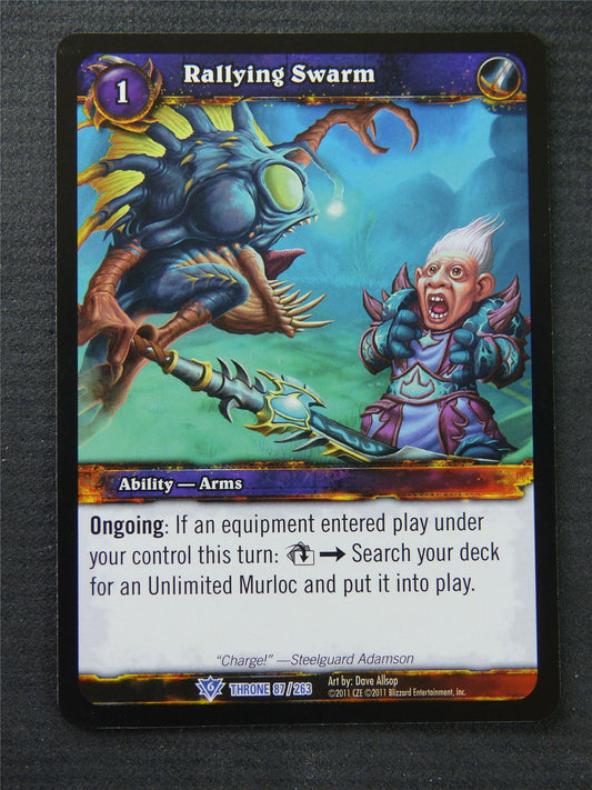 Rallying Swarm - Rare - World Of Warcraft #1N4