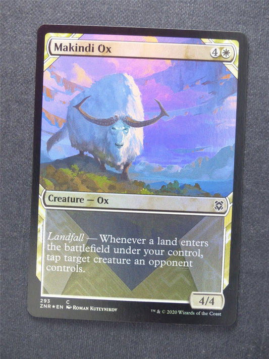 Makindi Ox Showcase Foil - Mtg Magic Cards #I7