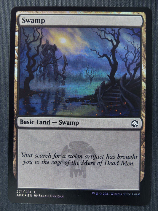 Swamp 271/281 Foil - AFR - Mtg Card #2C9