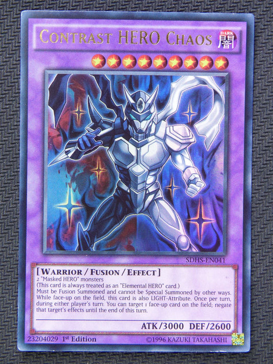 Contrast Hero Chaos SDHS - Ultra Rare - Yugioh Card #5SB