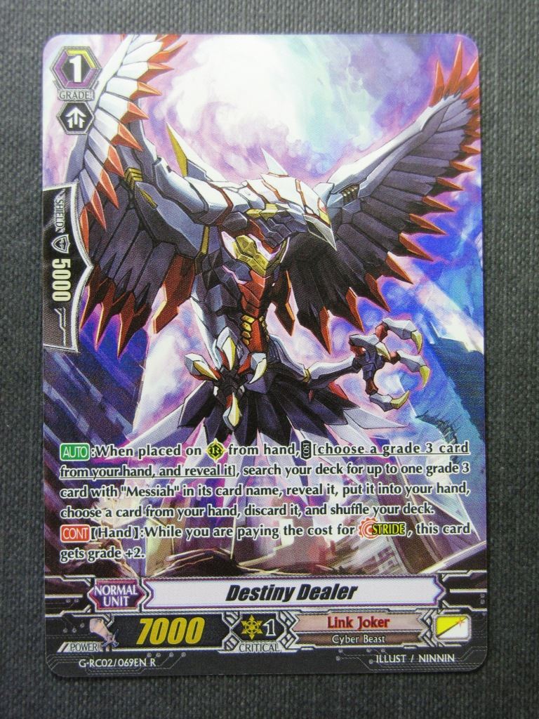 Destiny Dealer G-RC02 R - Vanguard Cards # 7C97