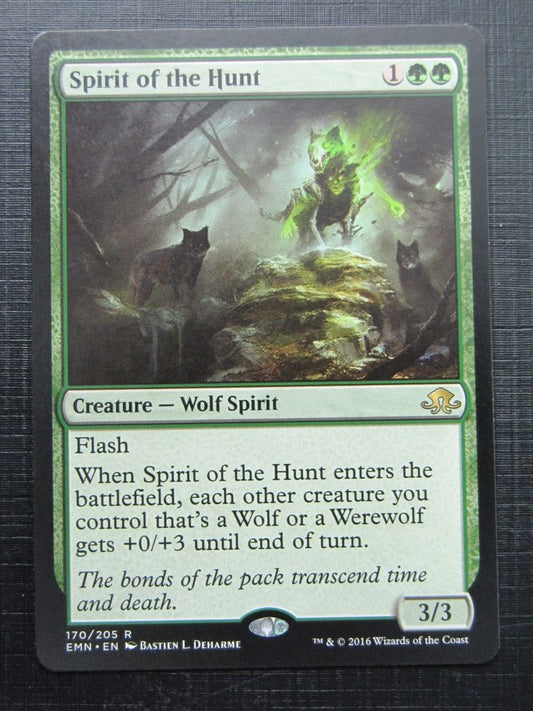 MTG Magic Cards: SPIRIT OF THE HUNT # 17G46