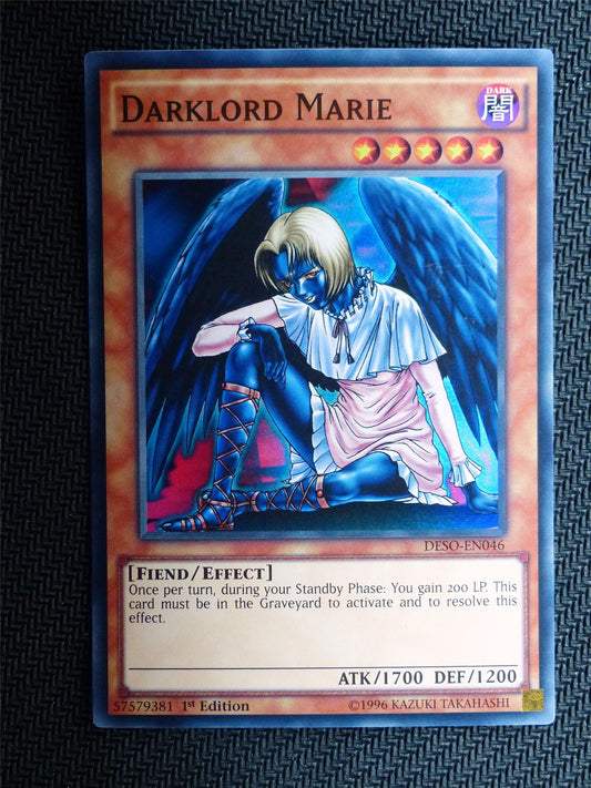 Darklord Marie - DESO - Super Rare - Yugioh Card # 1F38