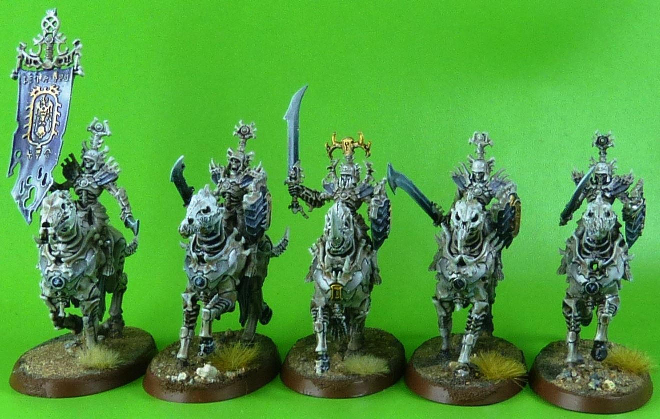 Kavalos Deathriders - Ossiarch Bonereapers - Warhammer AoS 40k #D5
