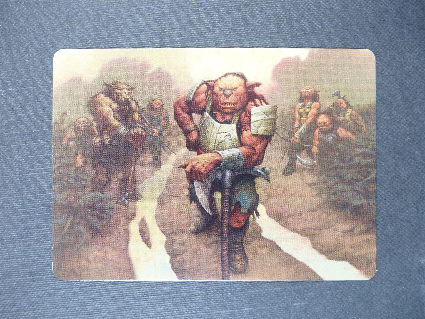 Hobgoblin Bandit Lord #30 - Forgotten Realms Art Series - Mtg Card #5GN