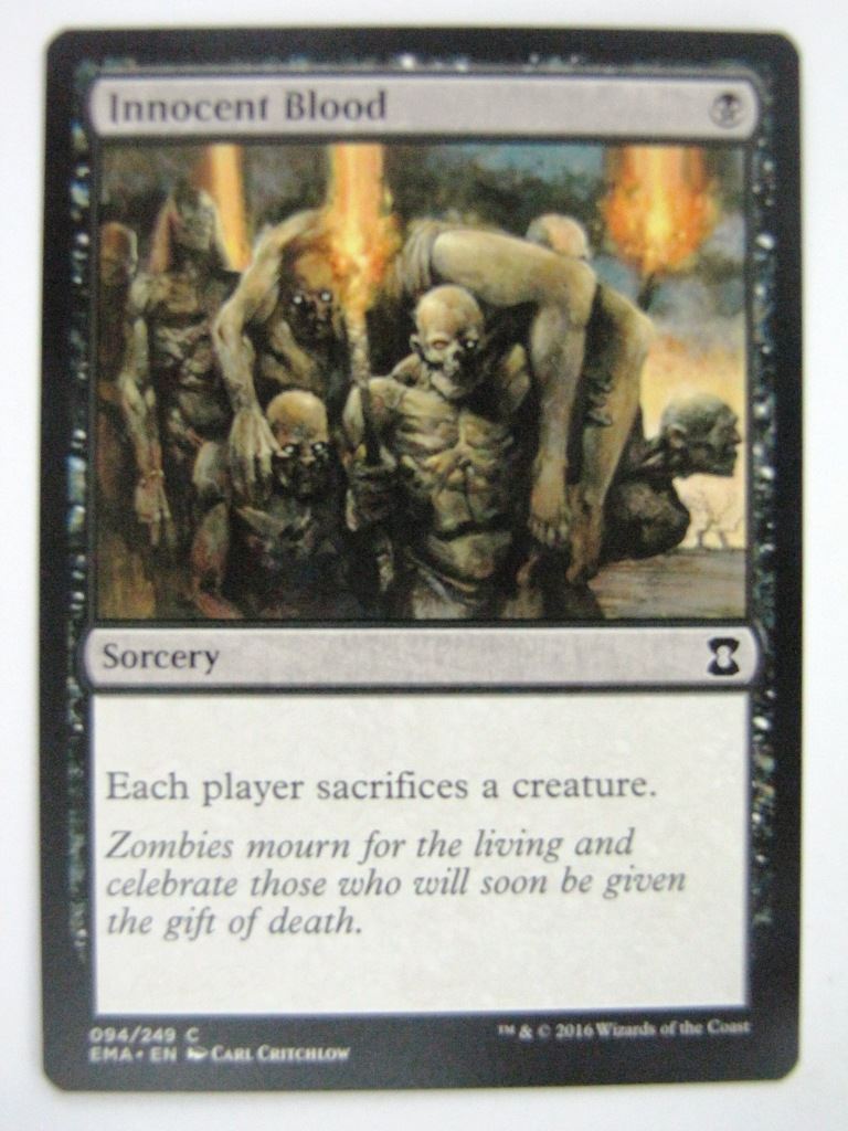 MTG Magic Cards: Eternal Masters: INNOCENT BLOOD # 12B97