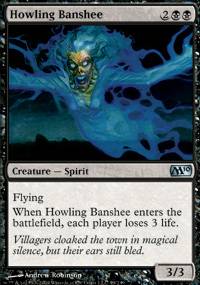 Mtg Magic Card: M10 : Howling Banshee