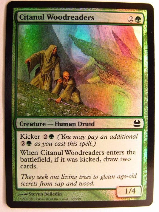 MTG magic the gathering CCG: CITANUL WOODREADERS FOIL: MODERN MASTERS