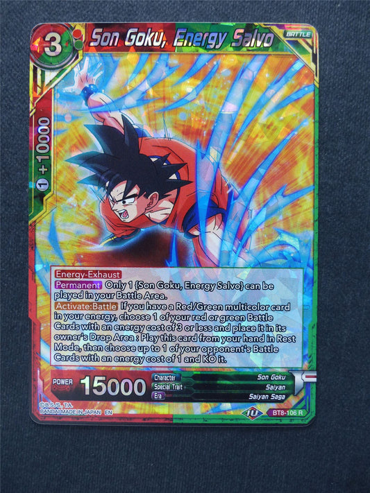 Son Goku Energy Salvo - Dragon Ball Super Cards #12V