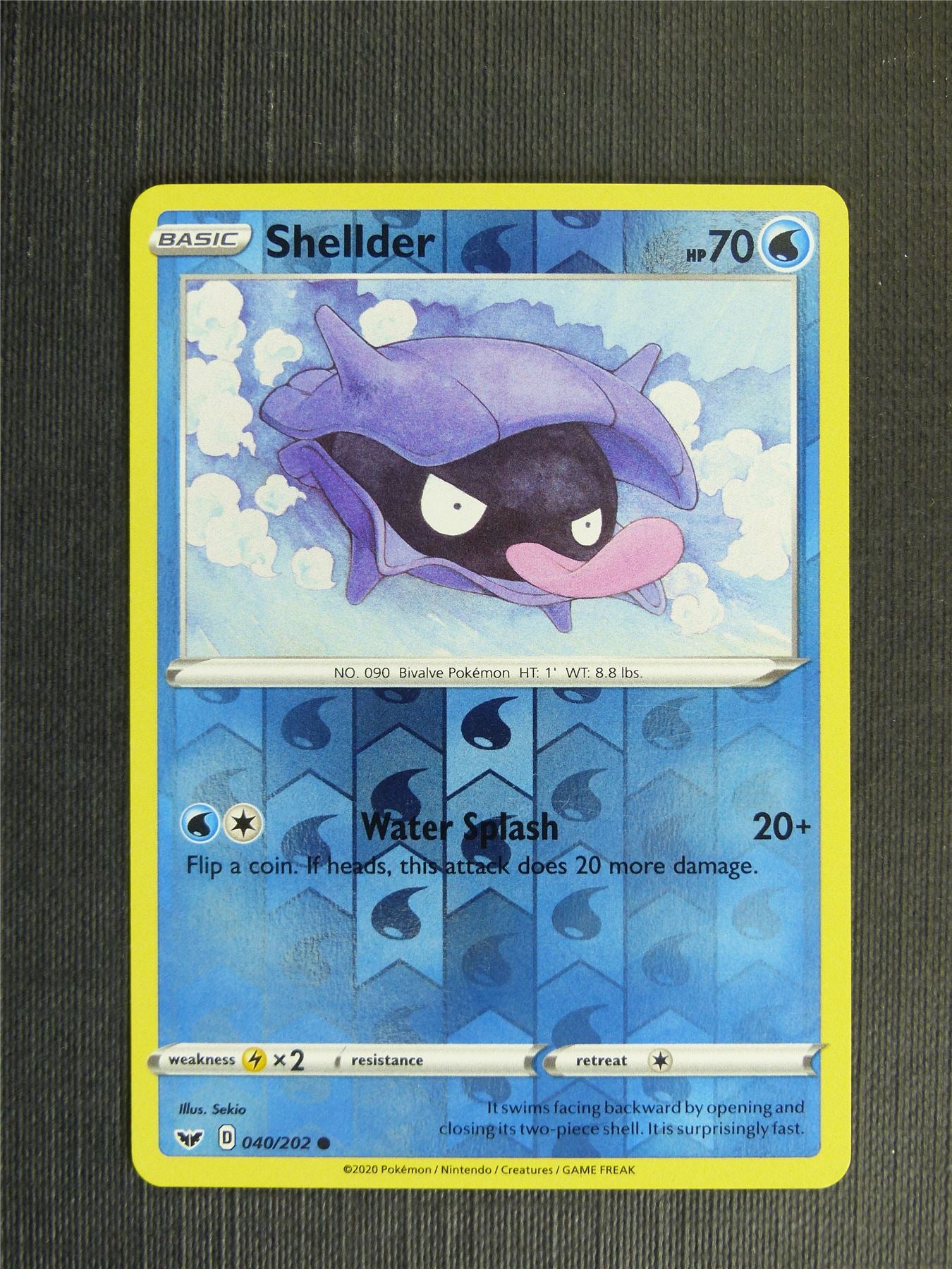 Shellder 040/202 Reverse Holo - Pokemon Cards #1HP