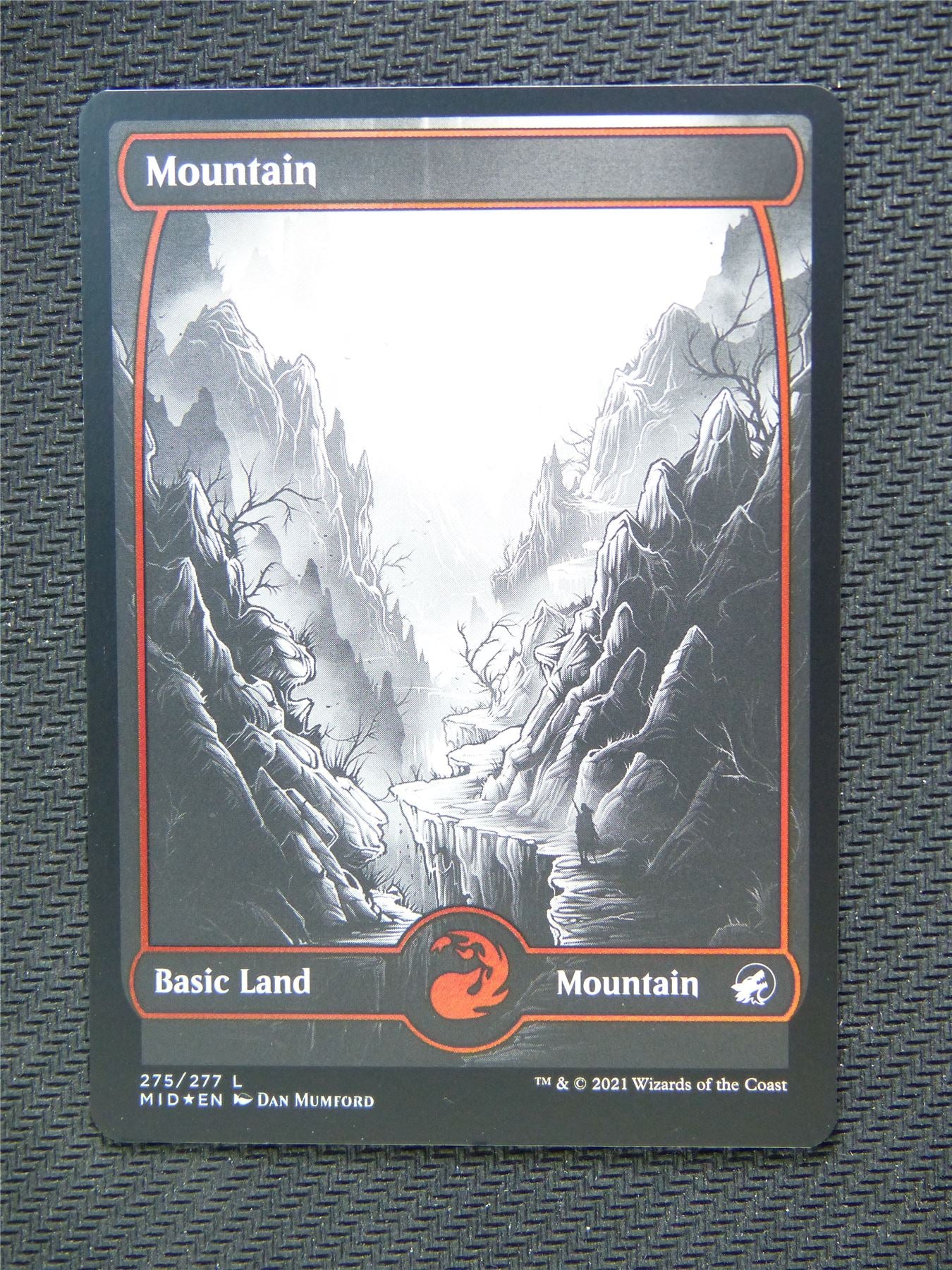 Mountain Basic Land Foil - Innistrad - Mtg Card #3QW