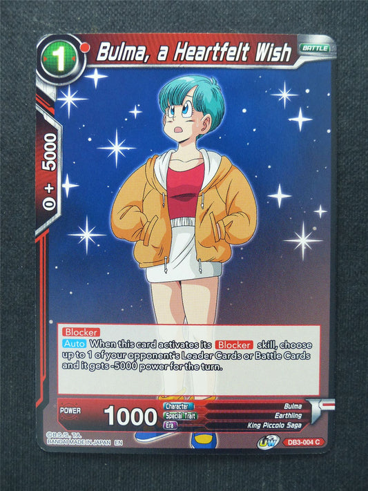 Bulma a Heartfelt Wish