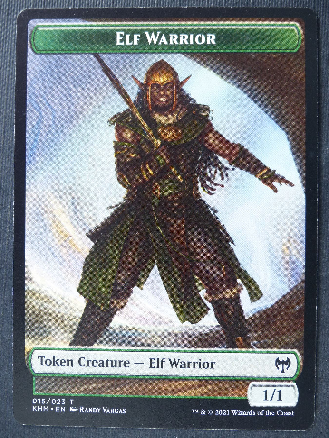 Elf Warrior Token - Mtg Card #4NV