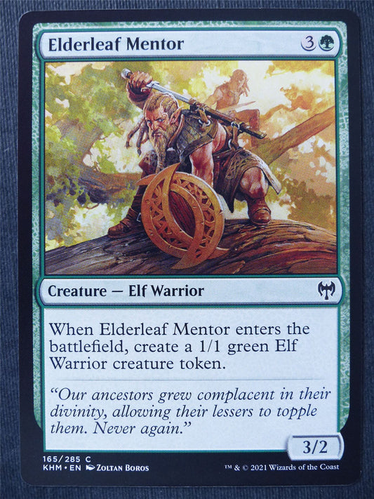 Elderleaf Mentor - Mtg Magic Cards #1K