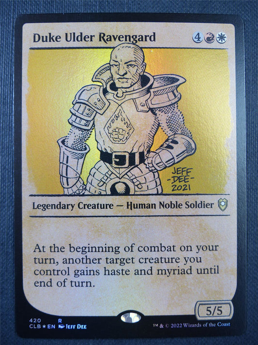 Duke Ulder Ravengard Showcase Foil - Mtg Card #6OU