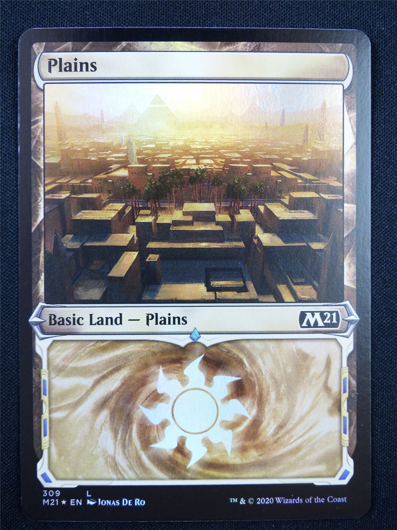 Plains 309 Showcase Foil - Mtg Card #1FU