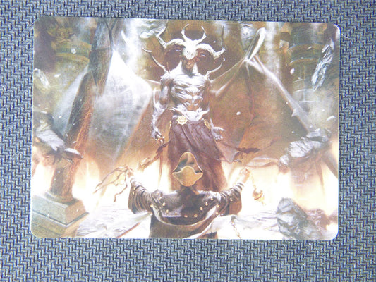 Ormendahl the Corrupter Art Card 38 - Innistrad Midnight Hunt Art Series - Mtg Card #3DB
