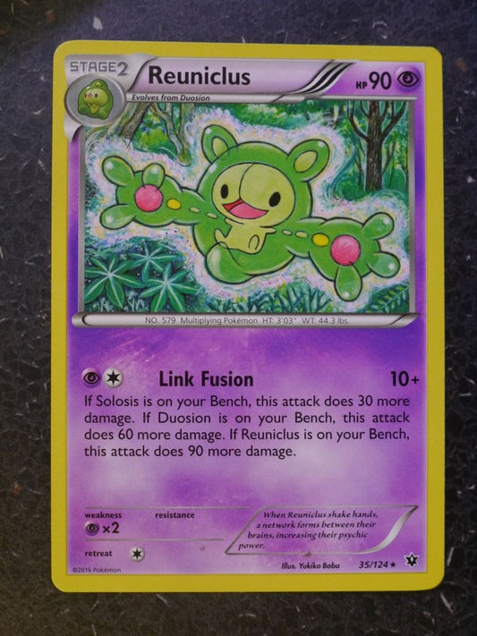 Pokemon Cards: REUNICLUS 35/124 RARE # 7B64