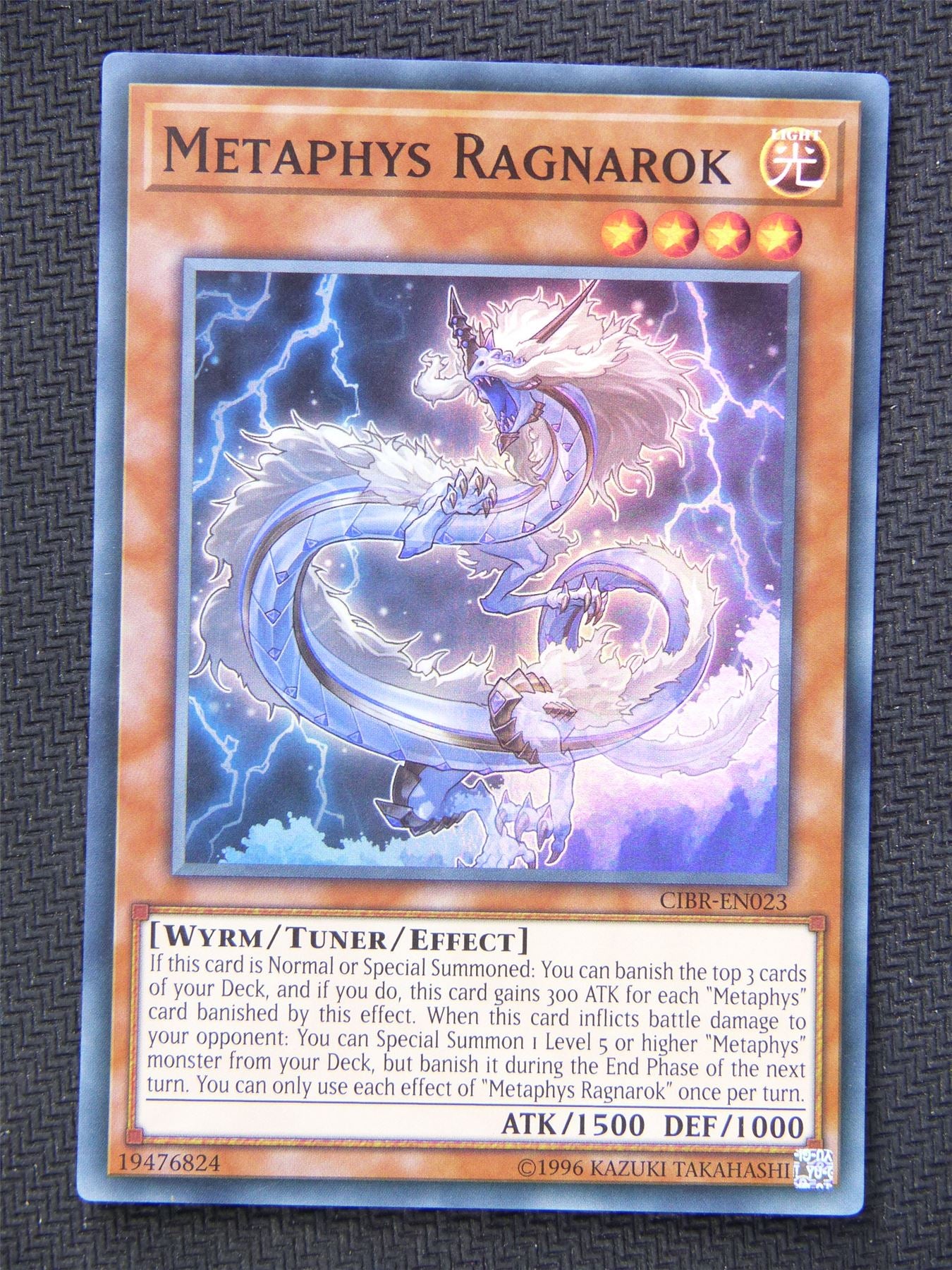 Metaphys Ragnarok CIBR - Super Rare - Yugioh Card #5OT