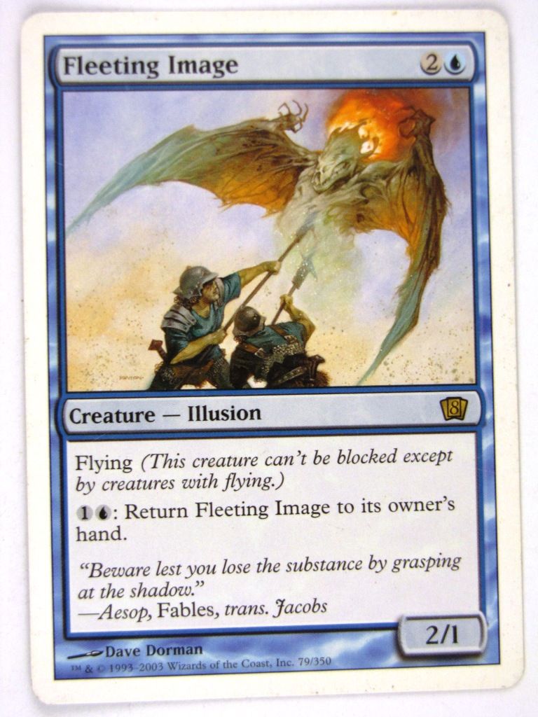MTG Magic: The Gathering Cards: FLEETING IMAGE eighth edition - Played Rare