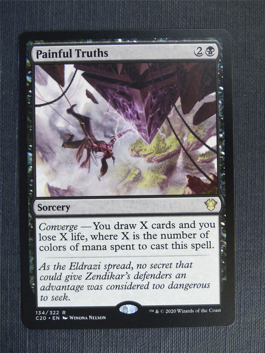 Painful Truths - C20 - Mtg Card