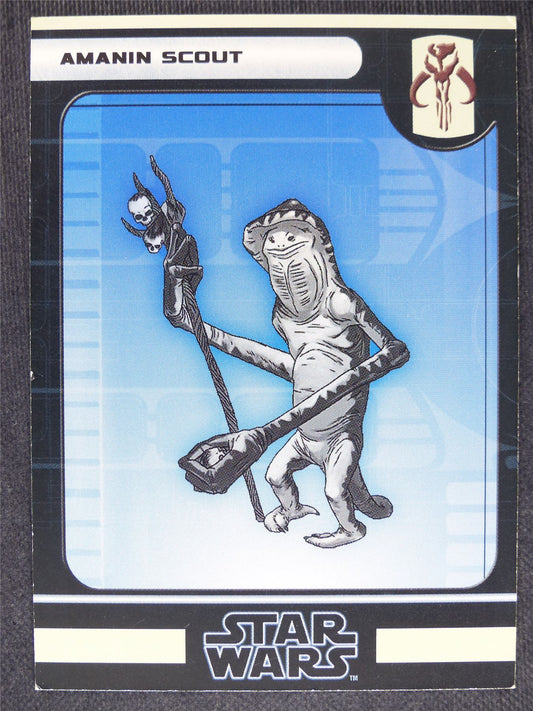 Amanin Scout - Star Wars Miniatures Spare Cards #61