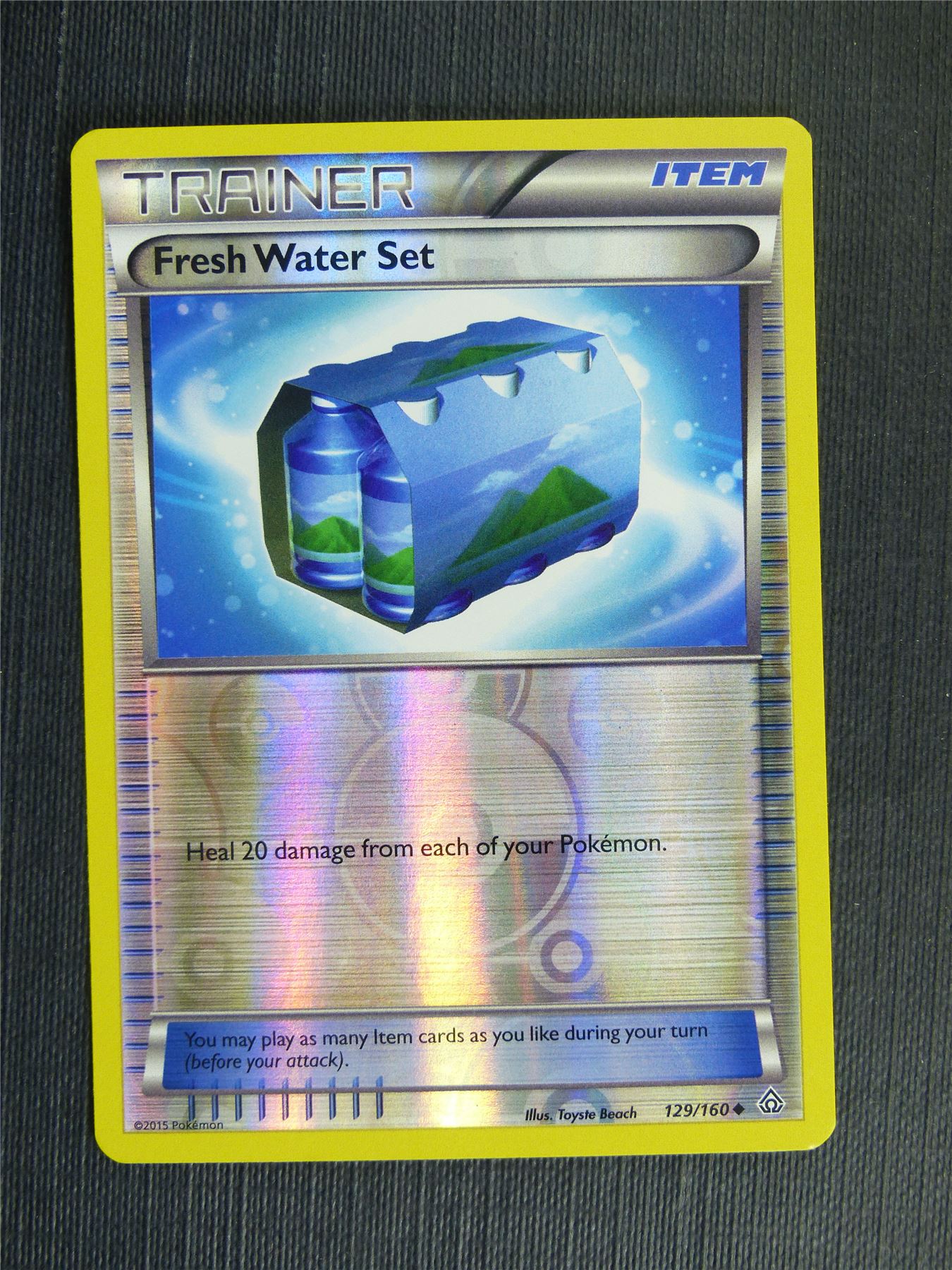 Fresh Water Set 129/160 Reverse Holo - Pokemon Cards #1VQ