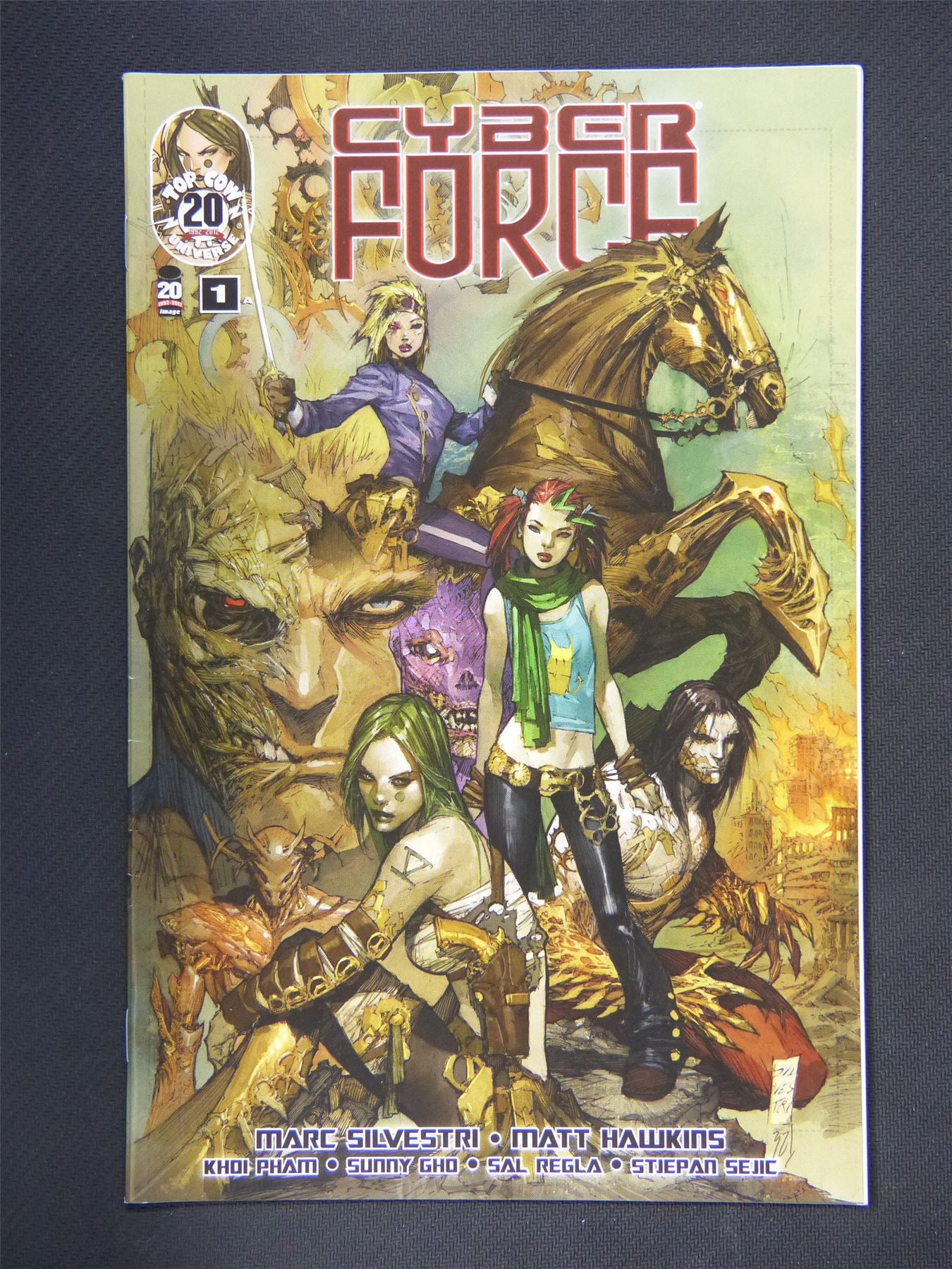 CYBER Force #1 2012 - Image Comic #6CS