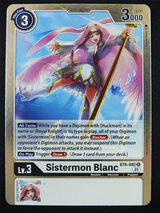 Sistermon Blanc BT06-082 R - Digimon Card #19O