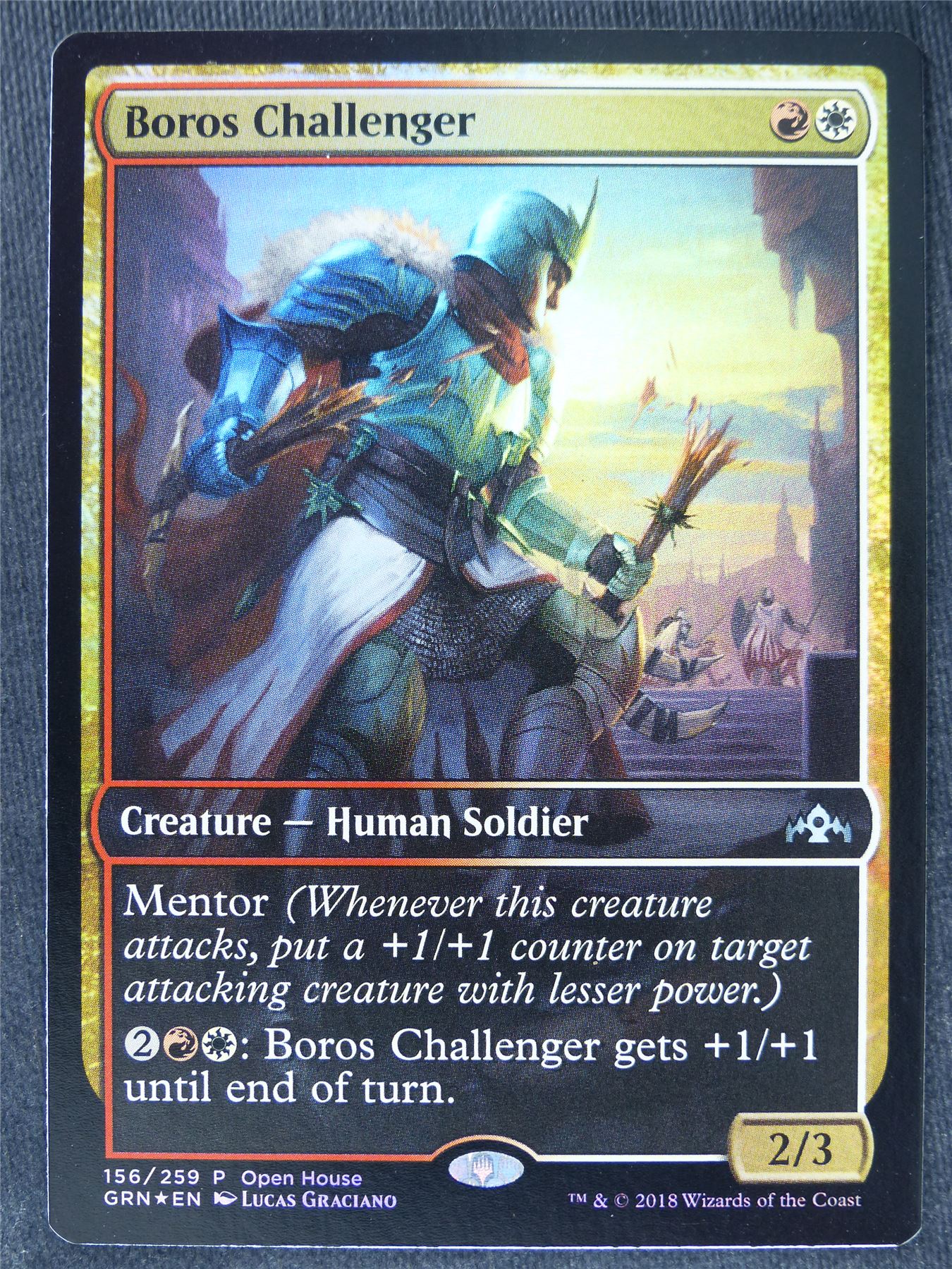 Boros Challenger Promo Foil - Mtg Magic Cards #1HG