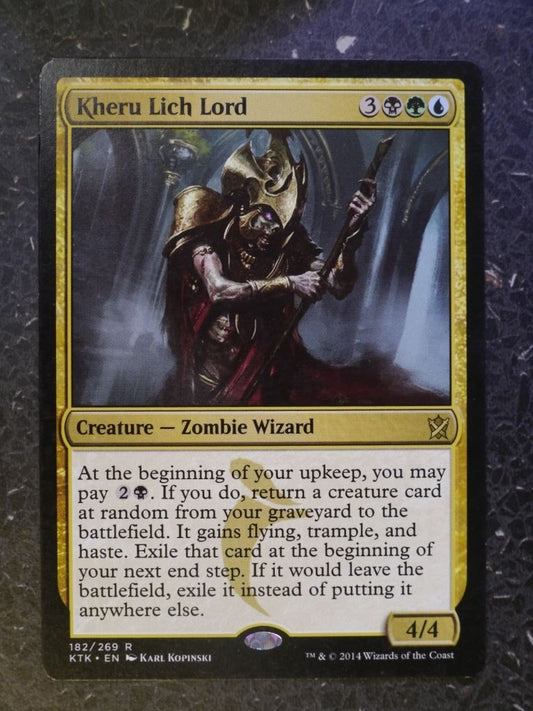 MTG Magic Cards: KHERU LICH LORD RARE # 6I35