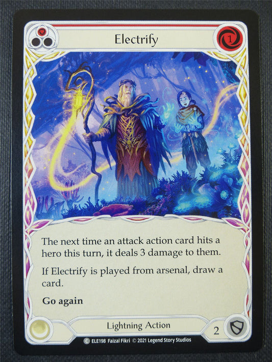 Electrify - Red - Tales of Aria 1st ed - Flesh and Blood Card #63B