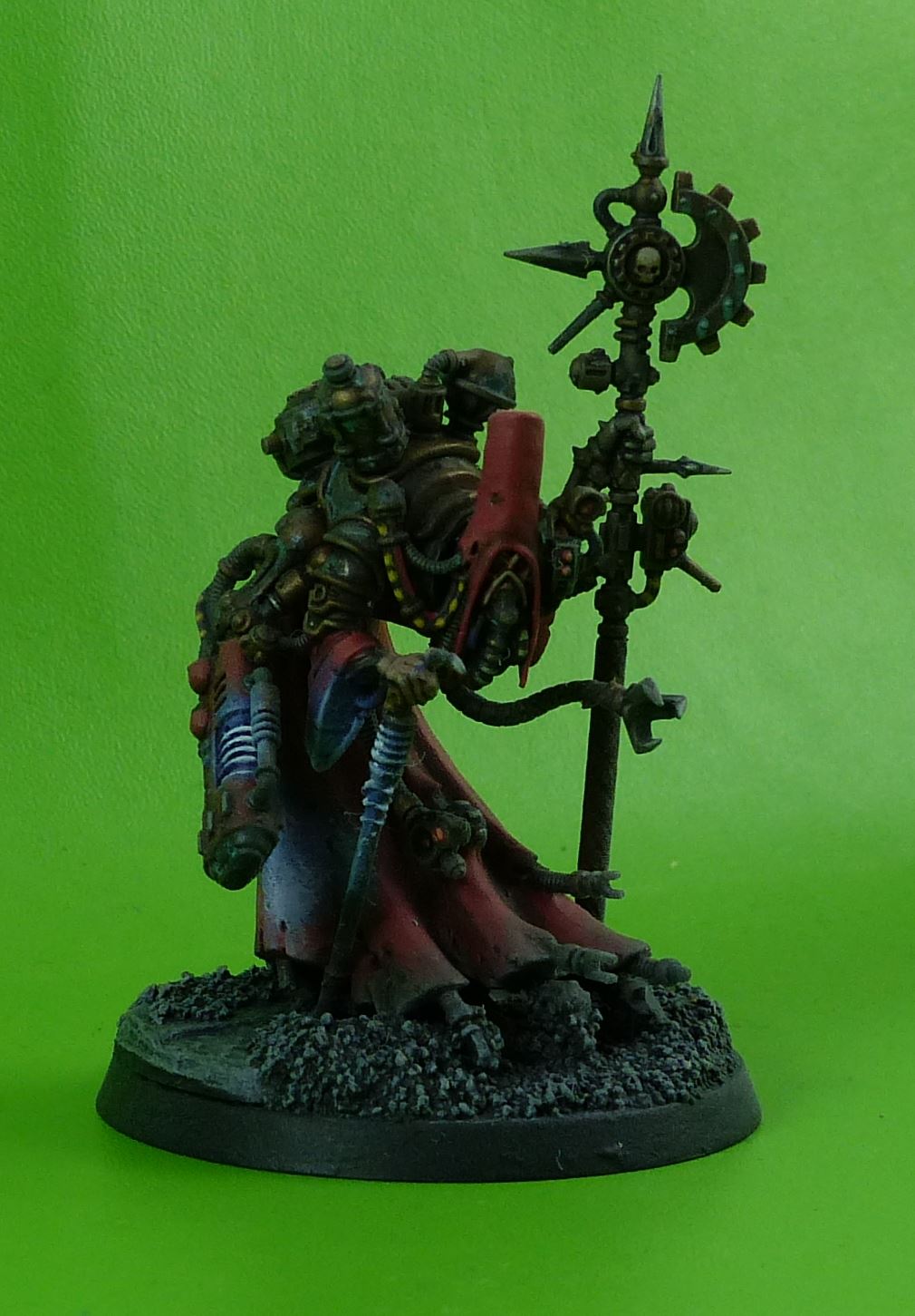 Adeptus Mechanicus Tech Priest Dominus Painted - Warhammer AoS 40k #4M