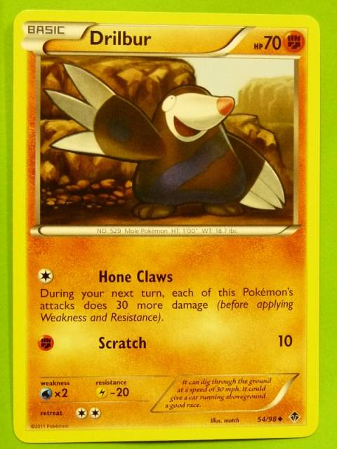 POKEMON B&W Emerging Powers - DRILBUR 54/98