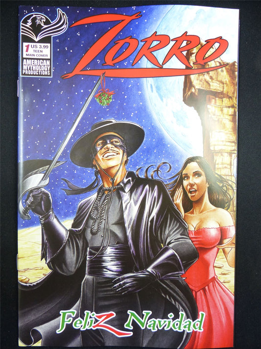 ZORRO: Feliz Navjdad #1 - Feb 2023 Mythology Comic #392