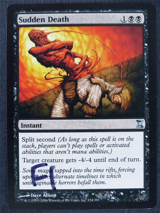Sudden Death marked - Mtg Magic Cards #E0