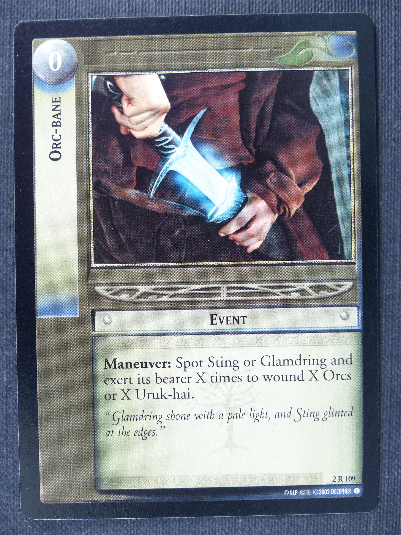 Orc-Bane 2 R 109 - LotrR Cards #3C5