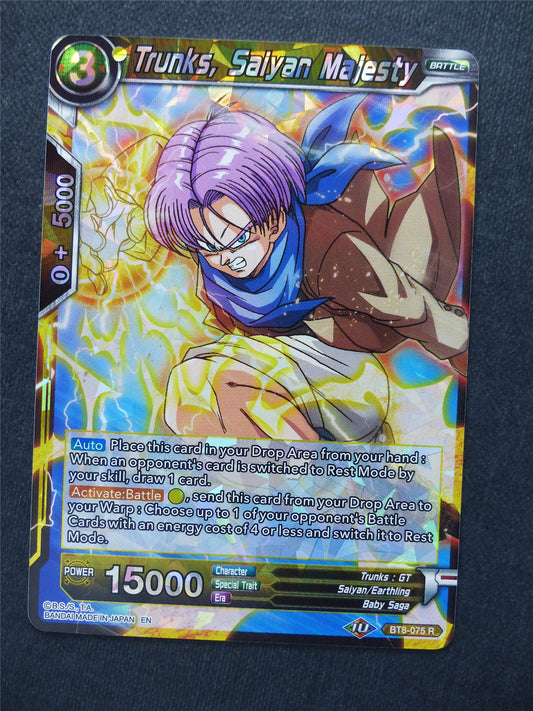 Trunks Saiyan Majesty - Dragon Ball Super Cards #113