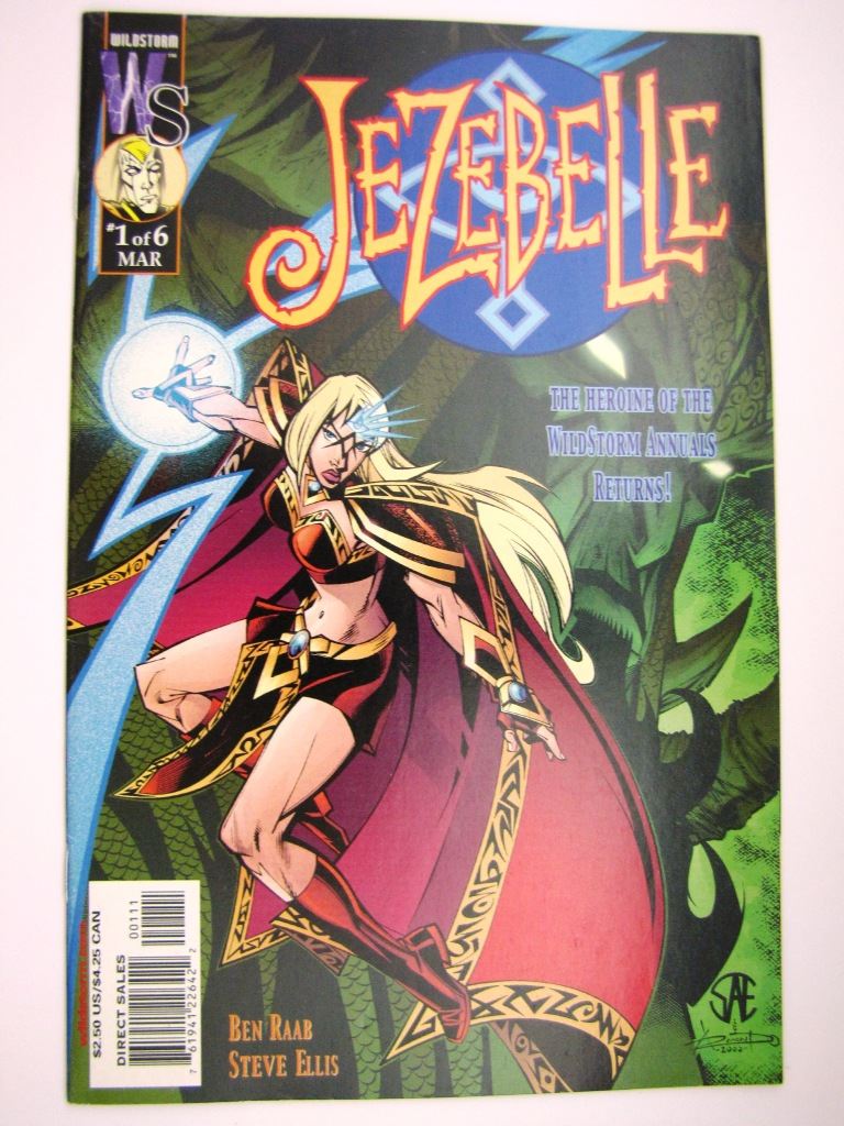 Wildstorm Comic: JEZEBELLE #1 MARCH 2001 # 34D70