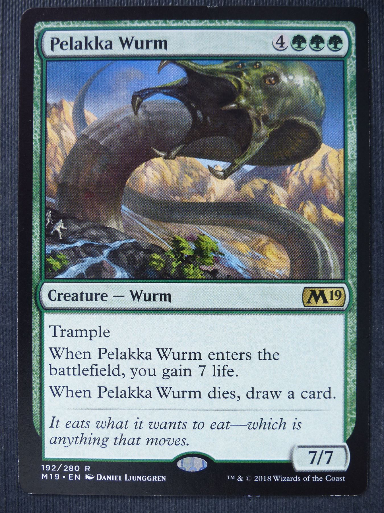 Pelakka Wurm - Mtg Card #2KA