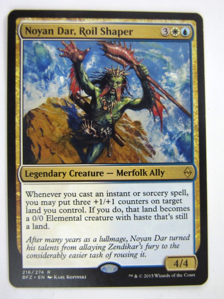 MTG Magic Cards: NOYAN DAR, ROIL SHAPER # 4E62