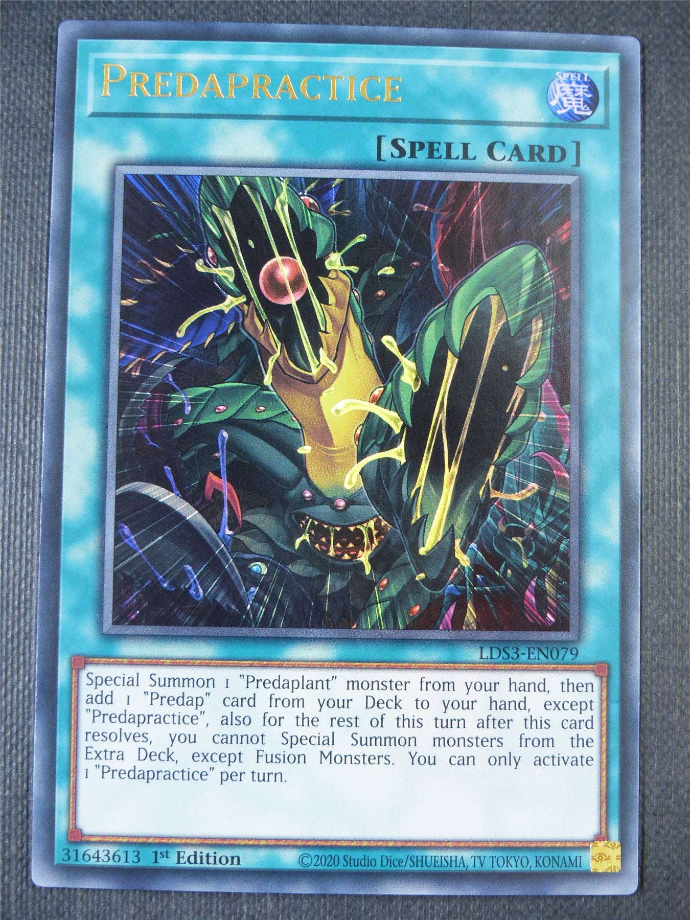 Predapractice LDS3 Ultra Rare - 1st ed Yugioh Card #7O1