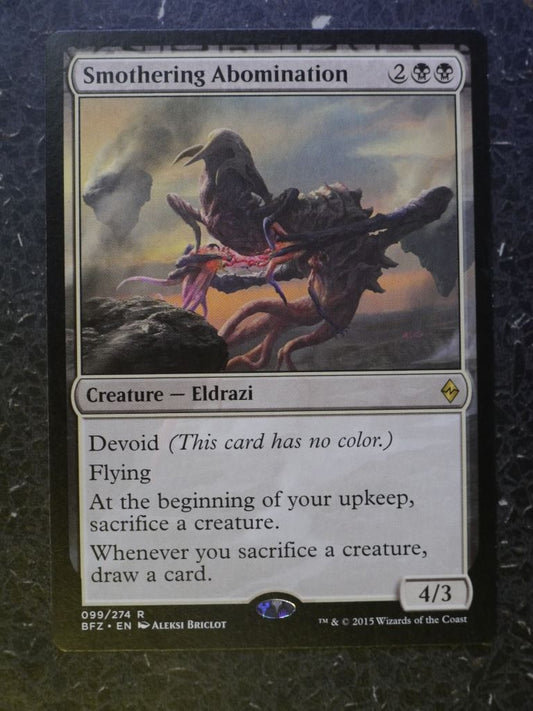 MTG Magic Cards: SMOTHERING ABOMONATION # 6E60