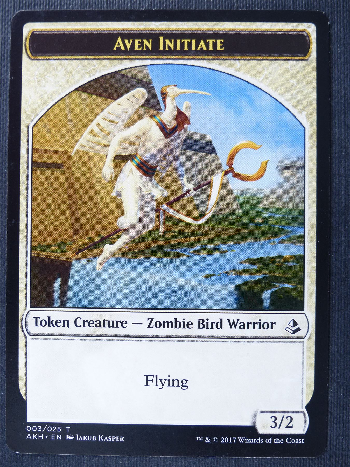 Aven Initiate Token - Mtg Card #1X3