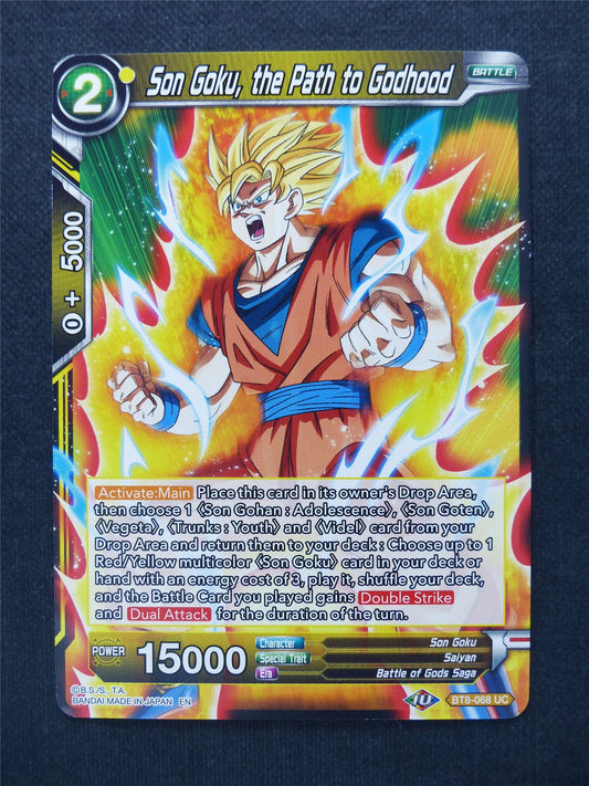 Son Goku the Path to Godhood - Dragon Ball Super Cards #Z5